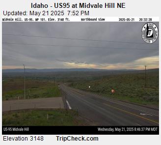 Idaho - US95 at Midvale Hill NE